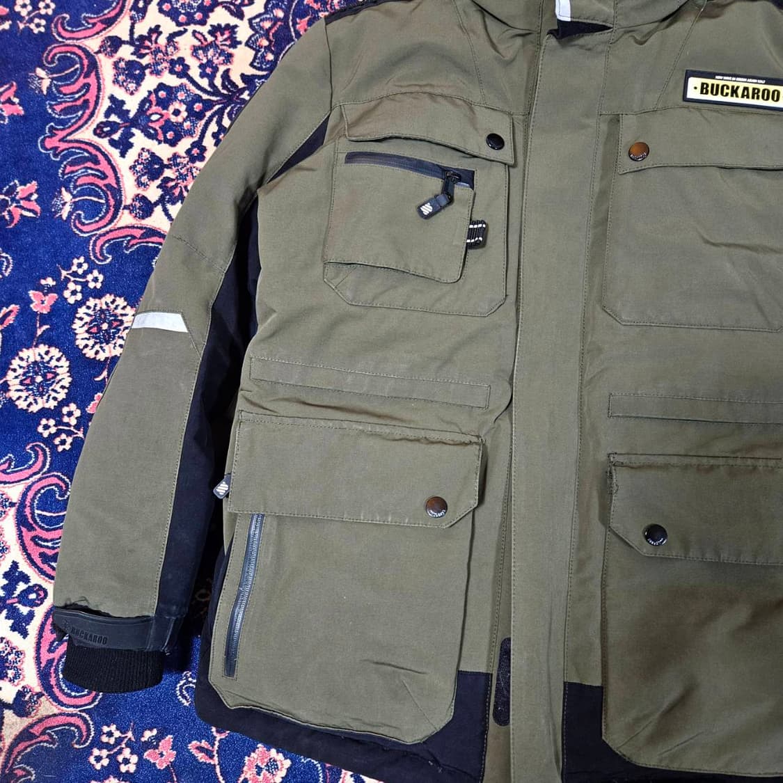 버커루 구스다운 헤비 패딩 점퍼 M size 상품이미지4