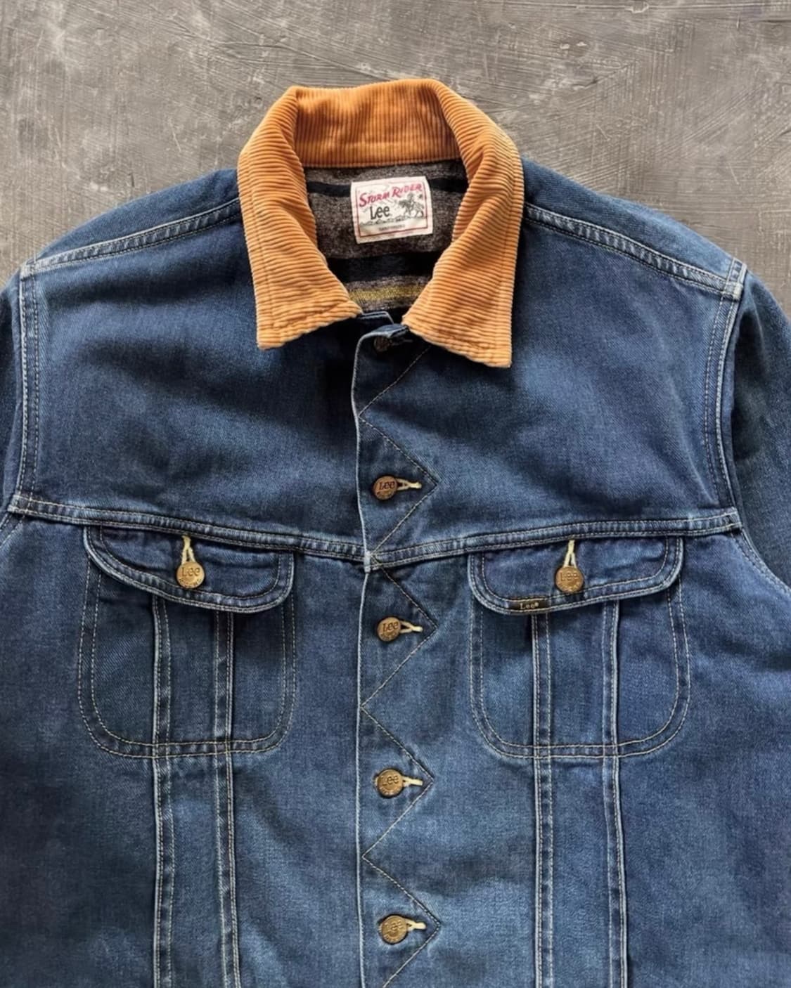 90s Lee 스톰 라이더(Storm Rider 101LJ) 빈티지 데님 상품이미지2