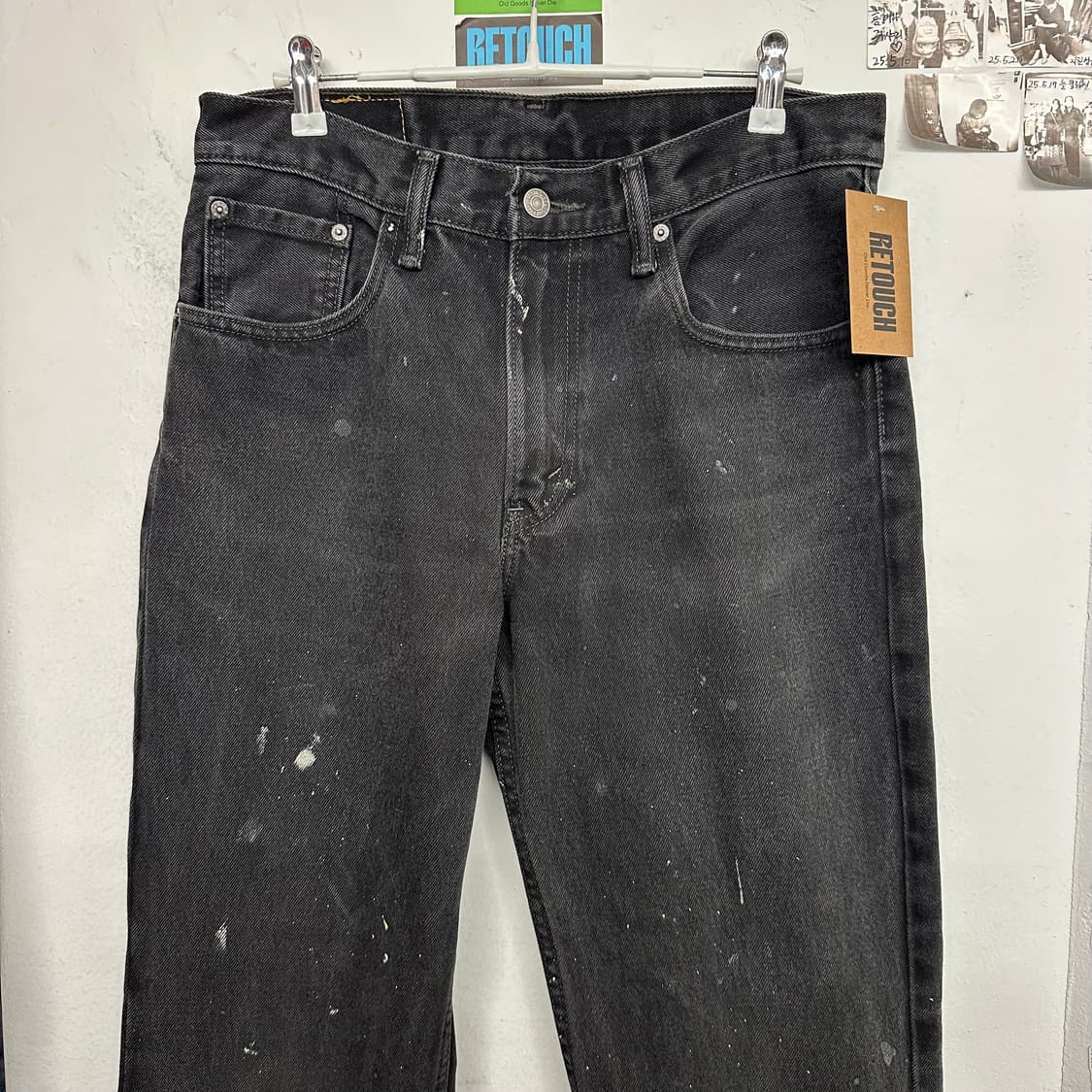 리바이스 516 페인티드 흑청 상품이미지2