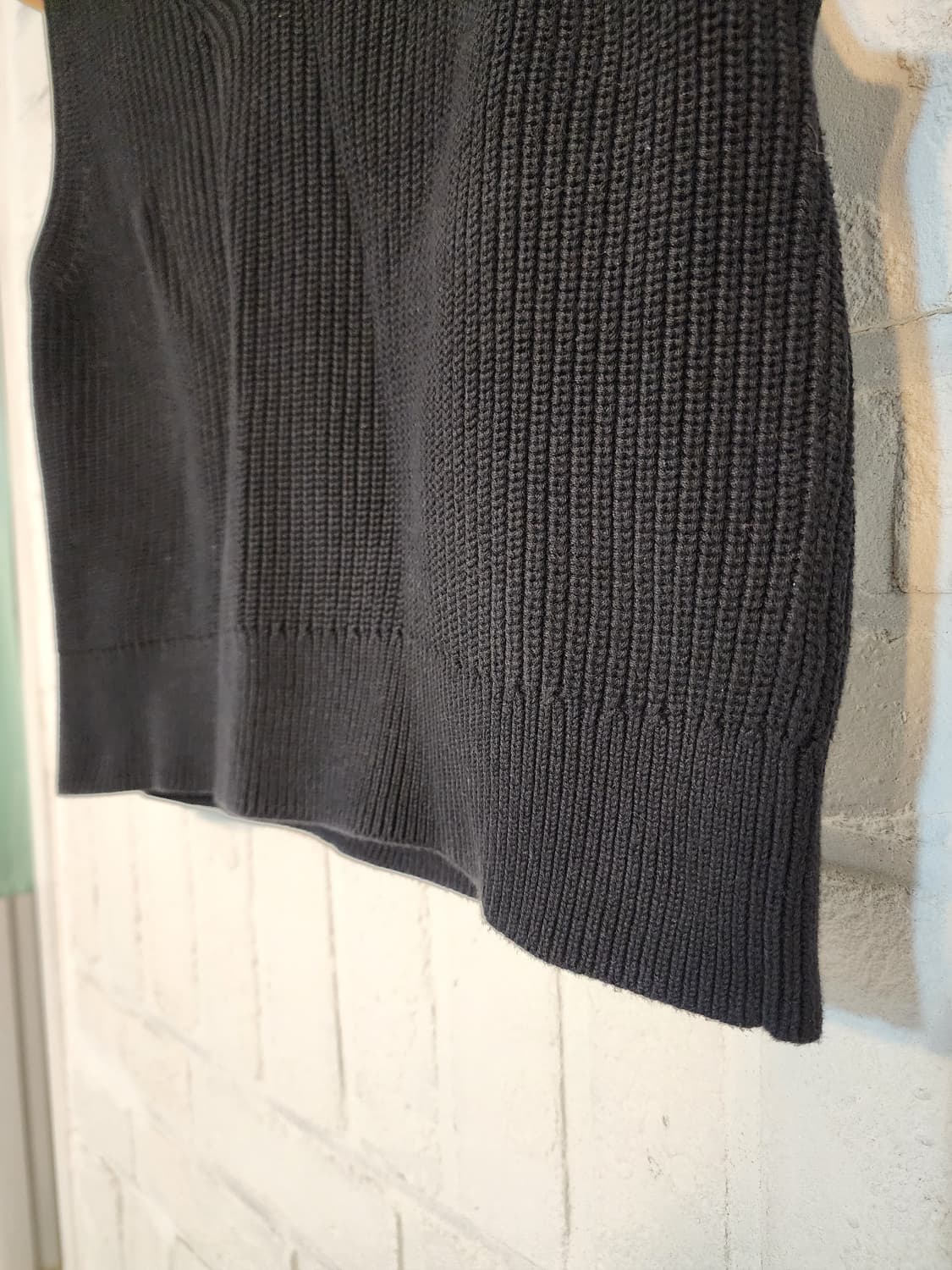 COS 블랙 니트 조끼 베스트 상품이미지6