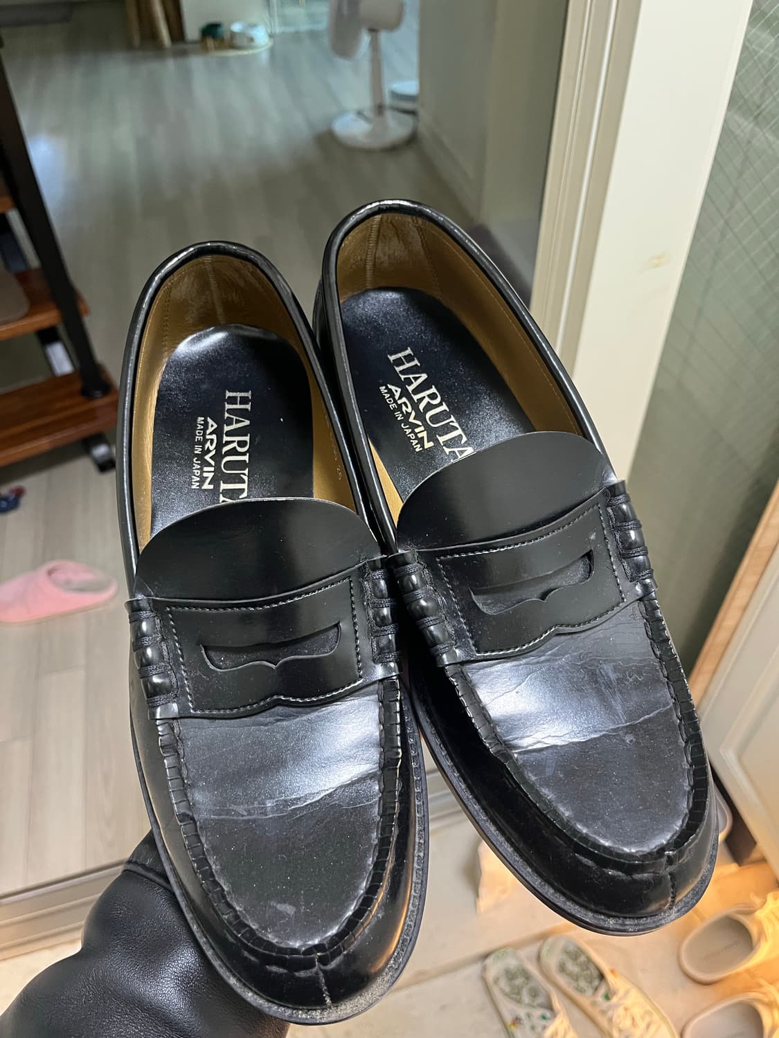 하루타 아르빈 로퍼 260mm 블랙 상품이미지1
