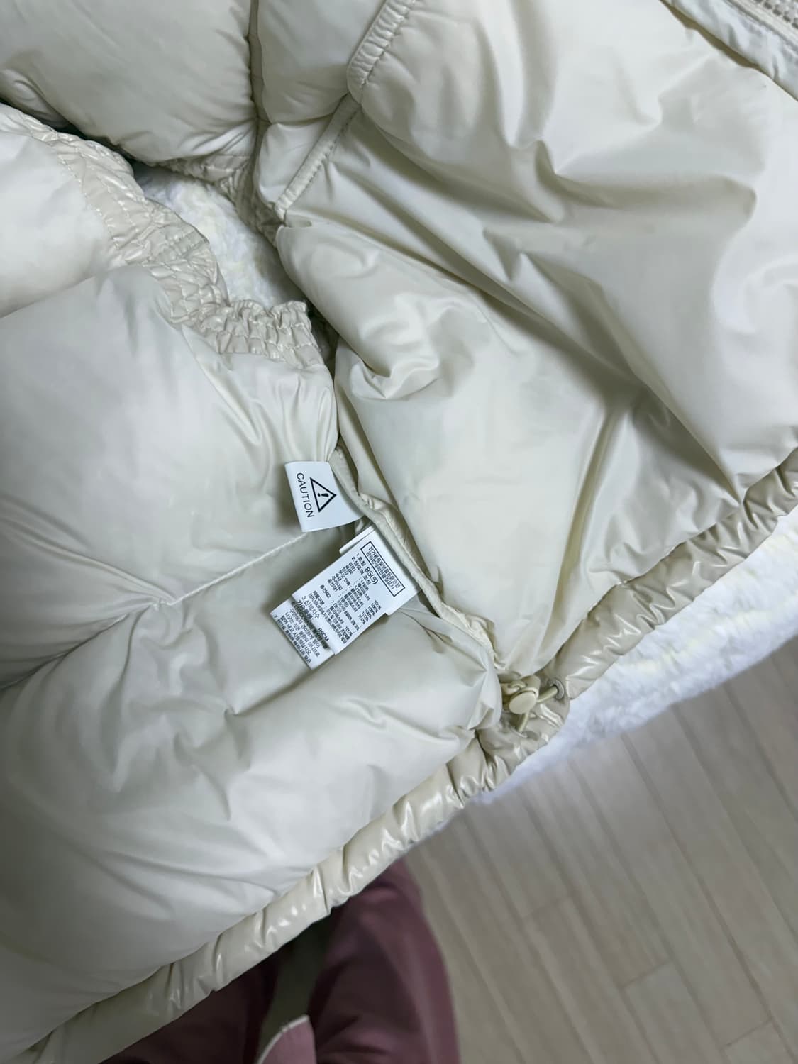 노스페이스 화이트 라벨 노벨티 눕시 다운 베스트 크림 (NV1DP80J) 상품이미지6