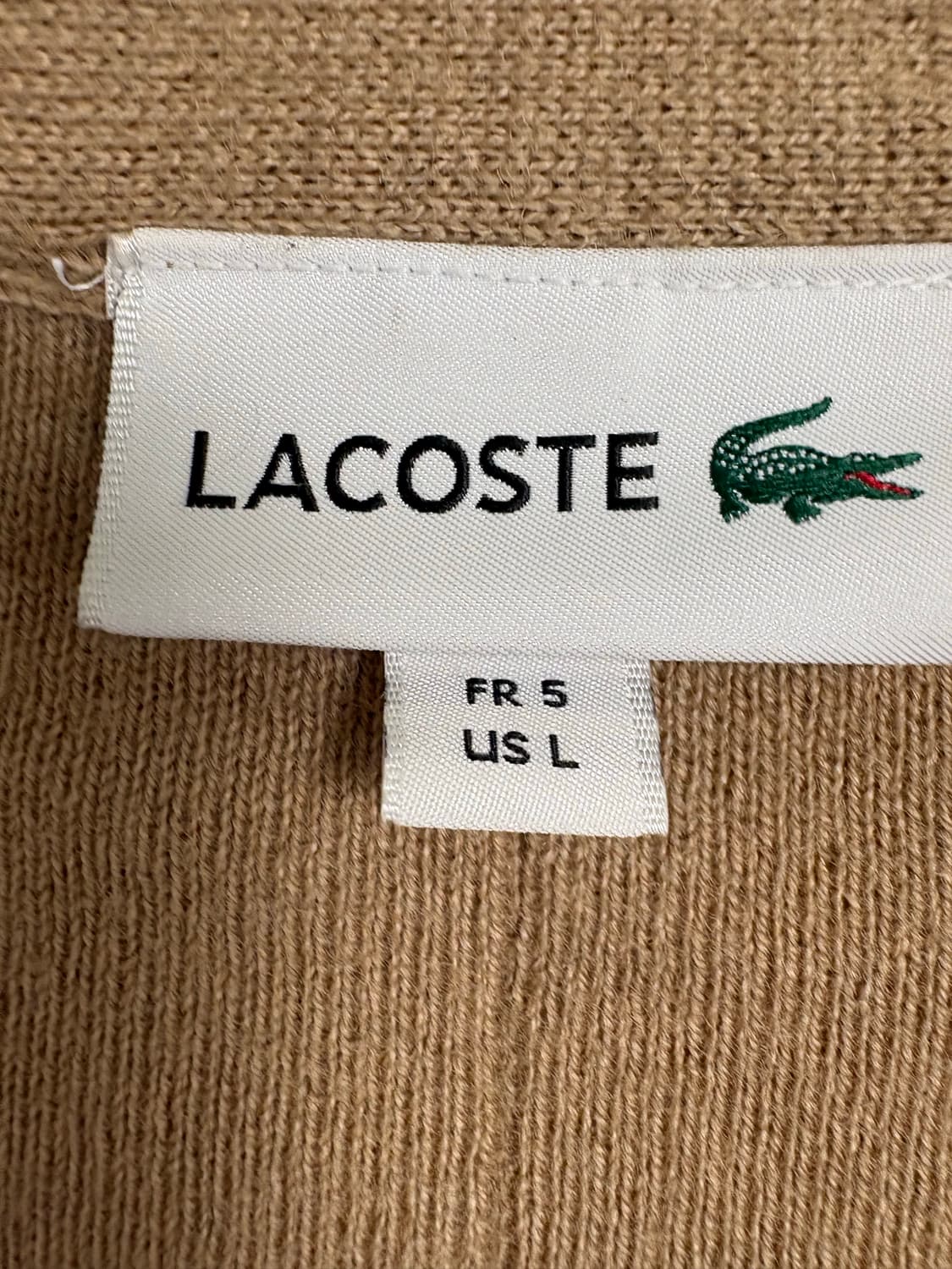 라코스테 가디건 브라운 상품이미지8