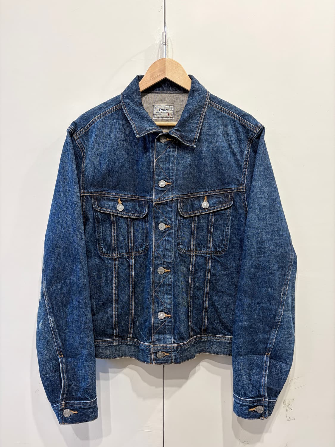 폴로 랄프로렌 데님 트러커 자켓 상품이미지1