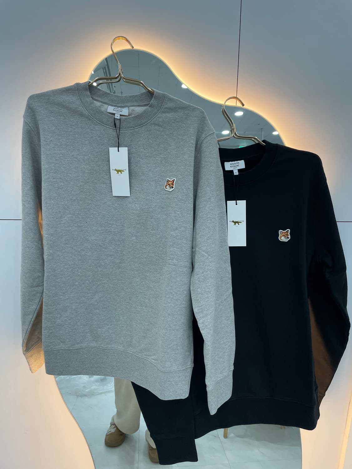 [초특가] 메종키츠네 옐로우폭스 맨투맨 남여공용 상품이미지1