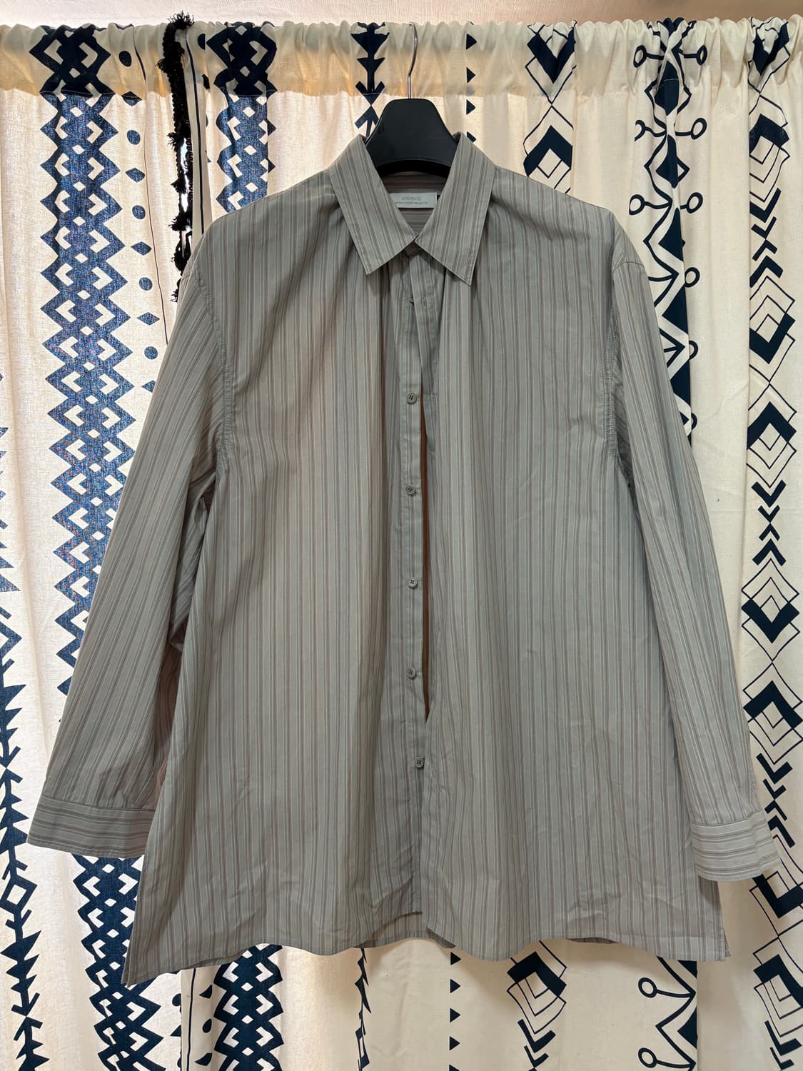 아모멘토 스프라이트 셔링 오버사이즈 셔츠 상품이미지5