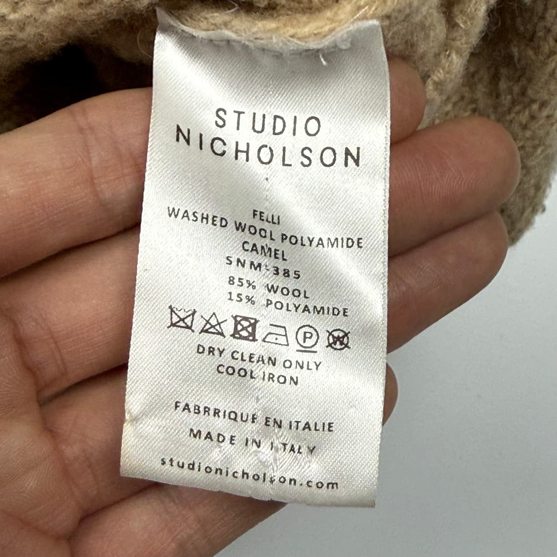 (105) 스튜디오니콜슨 울 가디건 상품이미지7