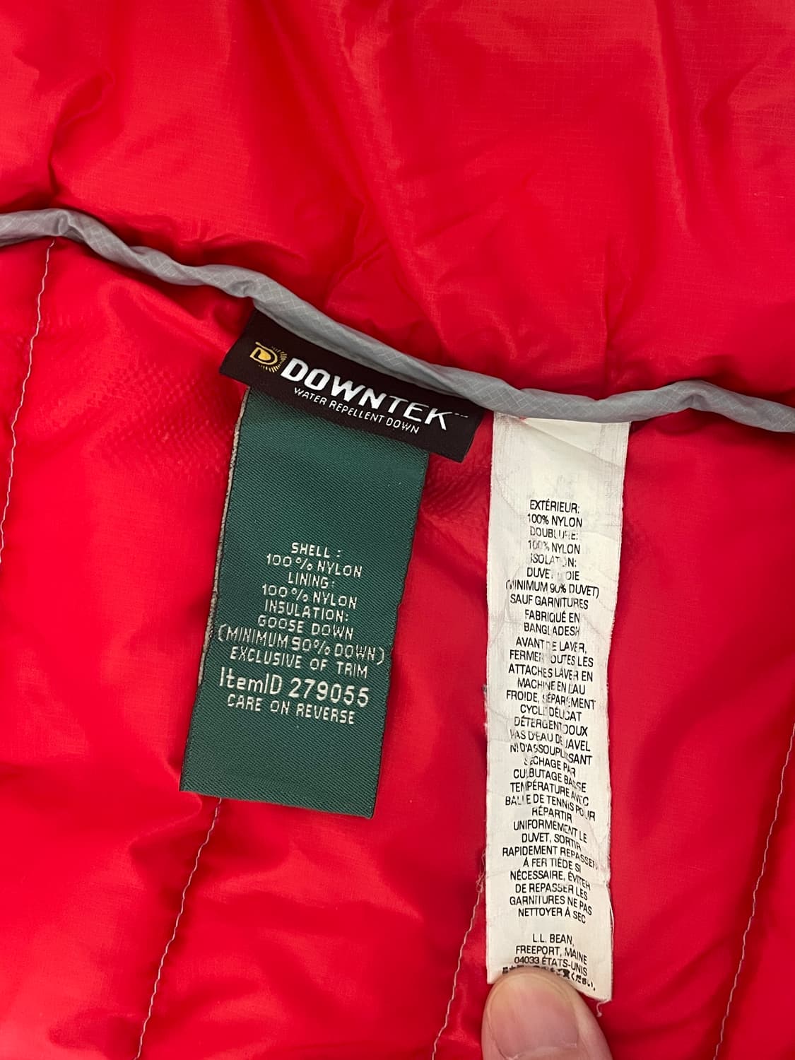 엘엘빈 구스다운 패딩 베스트 상품이미지5