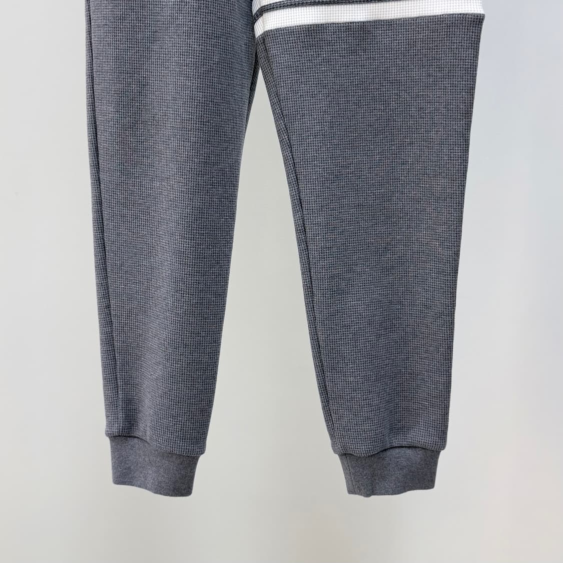 [미사용/2] 톰브라운 사선완장 와플 트레이닝 조거팬츠 바지 그레이 상품이미지4