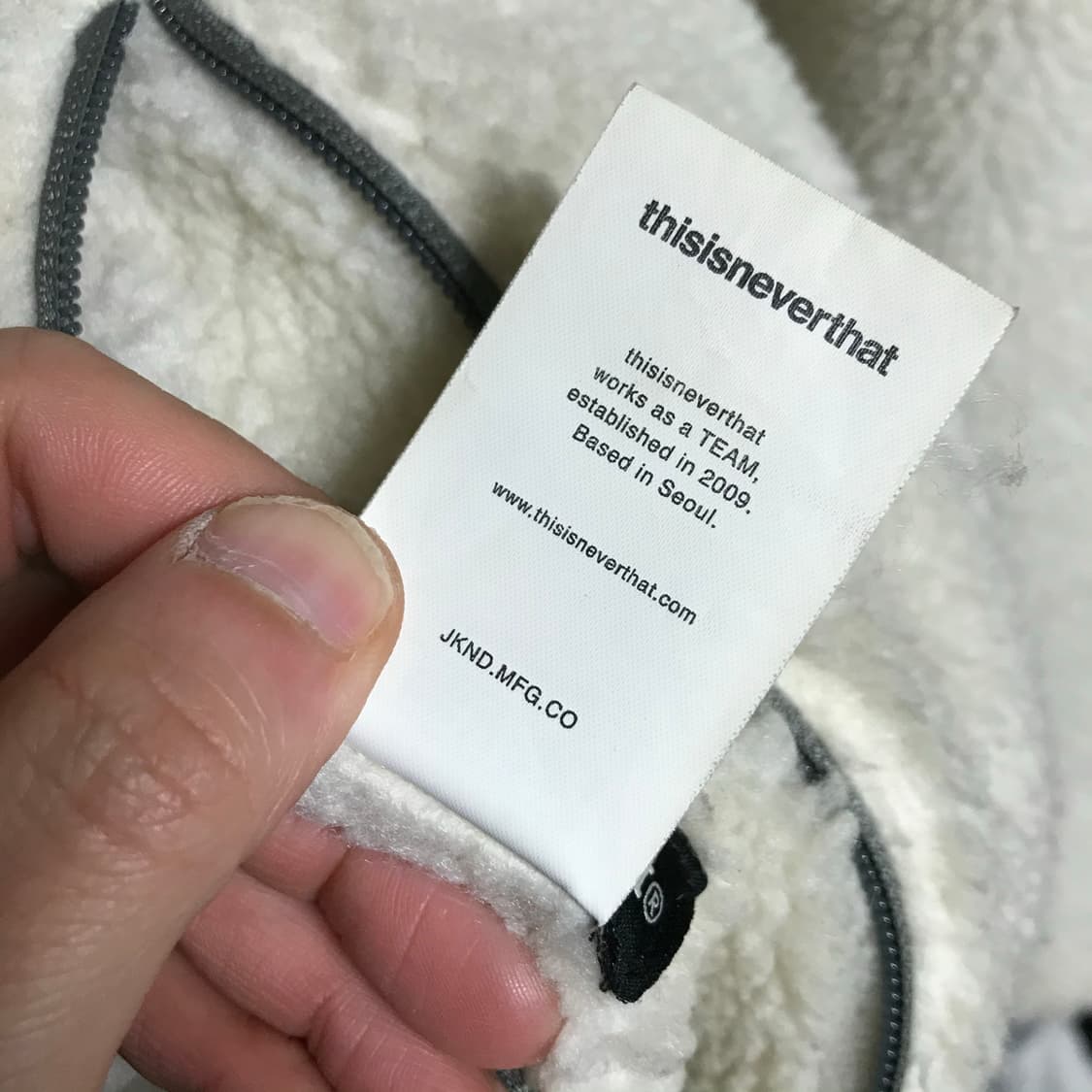 디스이즈네버댓 후리스 양면 자켓 상품이미지8