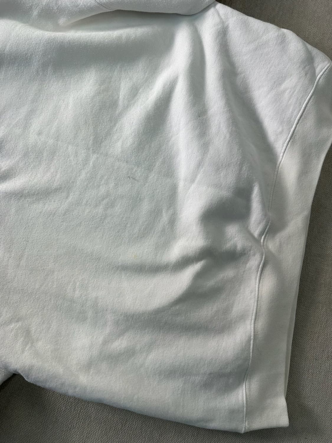 100 베이프 올드스쿨 베이비 마일로 화이트 후드티 상품이미지7