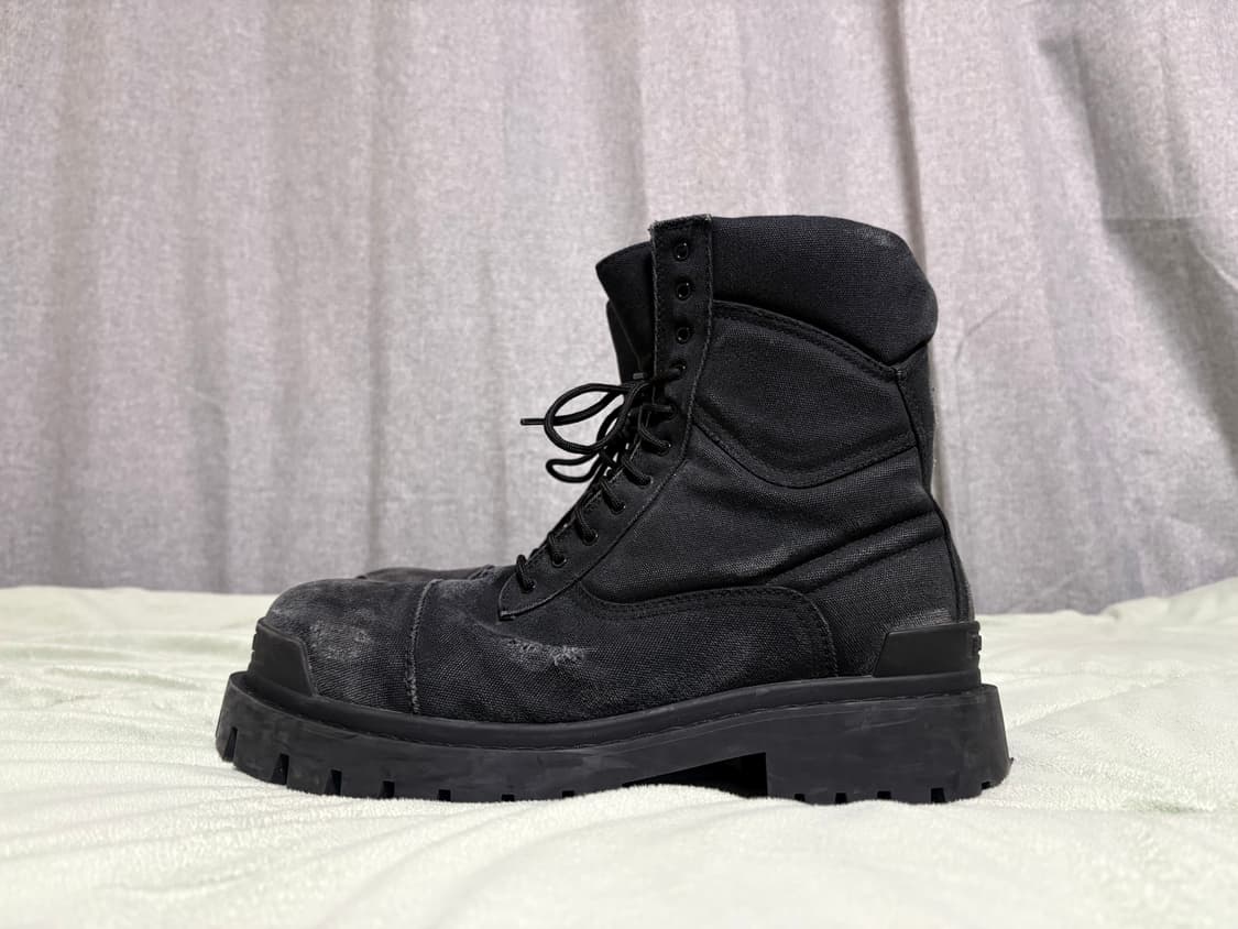 발렌시아가 스트라이크 부츠 풀박 45 블랙 상품이미지4