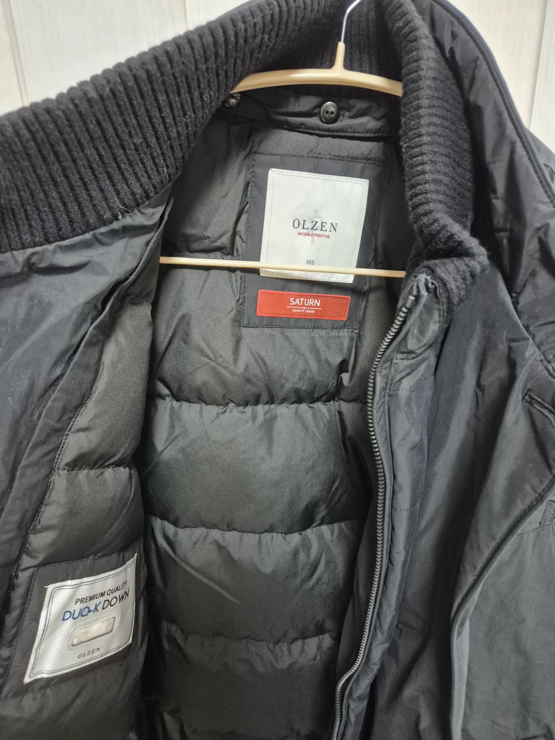 올젠 새턴 듀오 덕다운 패딩 자켓 105 상품이미지3