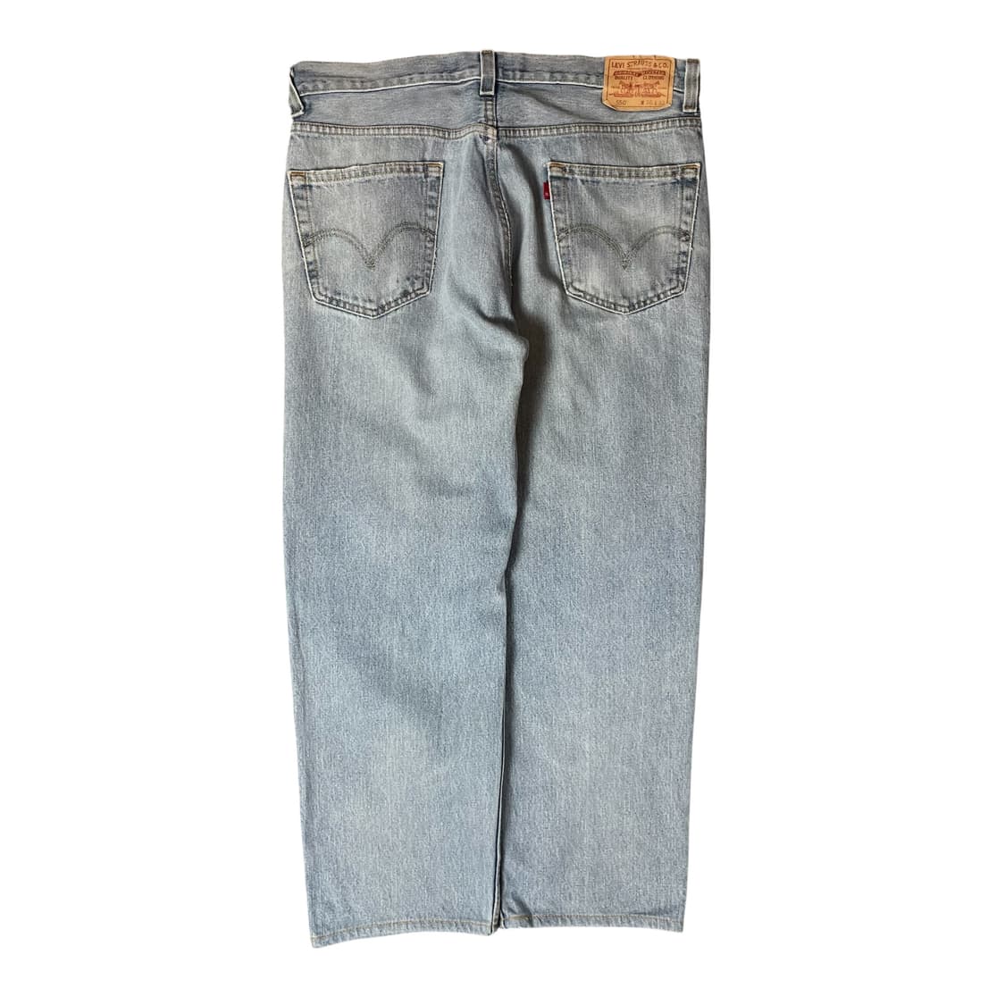 (36) 리바이스 550 36X32 연청 데님 팬츠 릴렉스드핏 상품이미지2