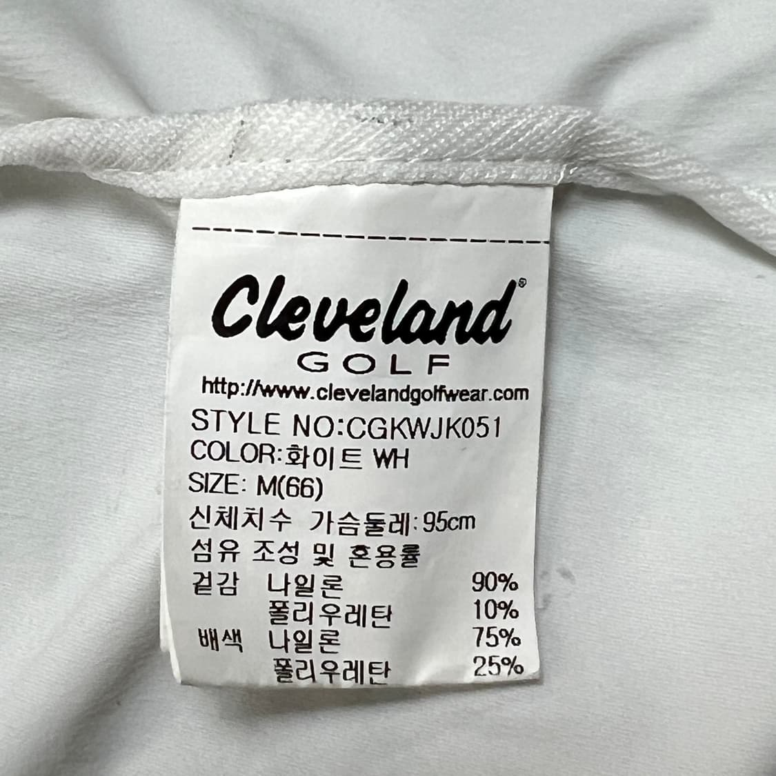 클리브랜드 여성 360도 스윙마스터 바람막이 M 상품이미지10