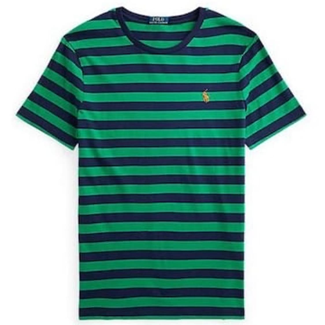 랄프로렌 Custom Slim Fit Striped Crewneck T 상품이미지1