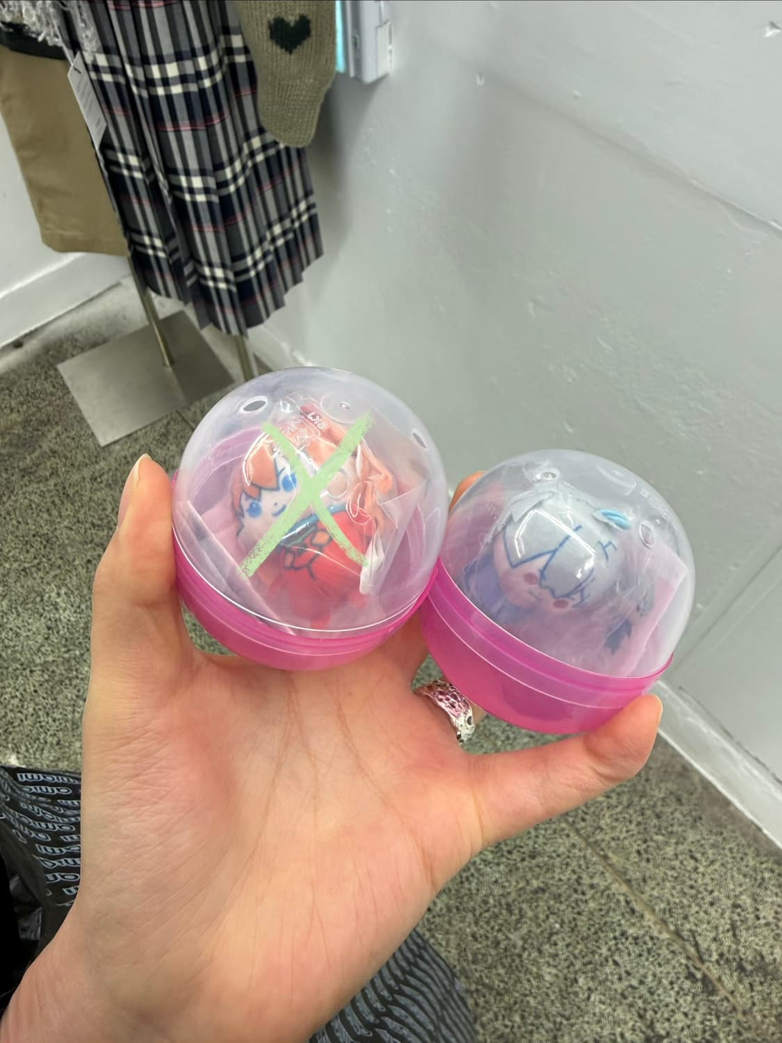 미개봉) 에반게리온 카오루 누이구루미 봉제인형 가챠 카푸코프렌즈 쁘띠 상품이미지2