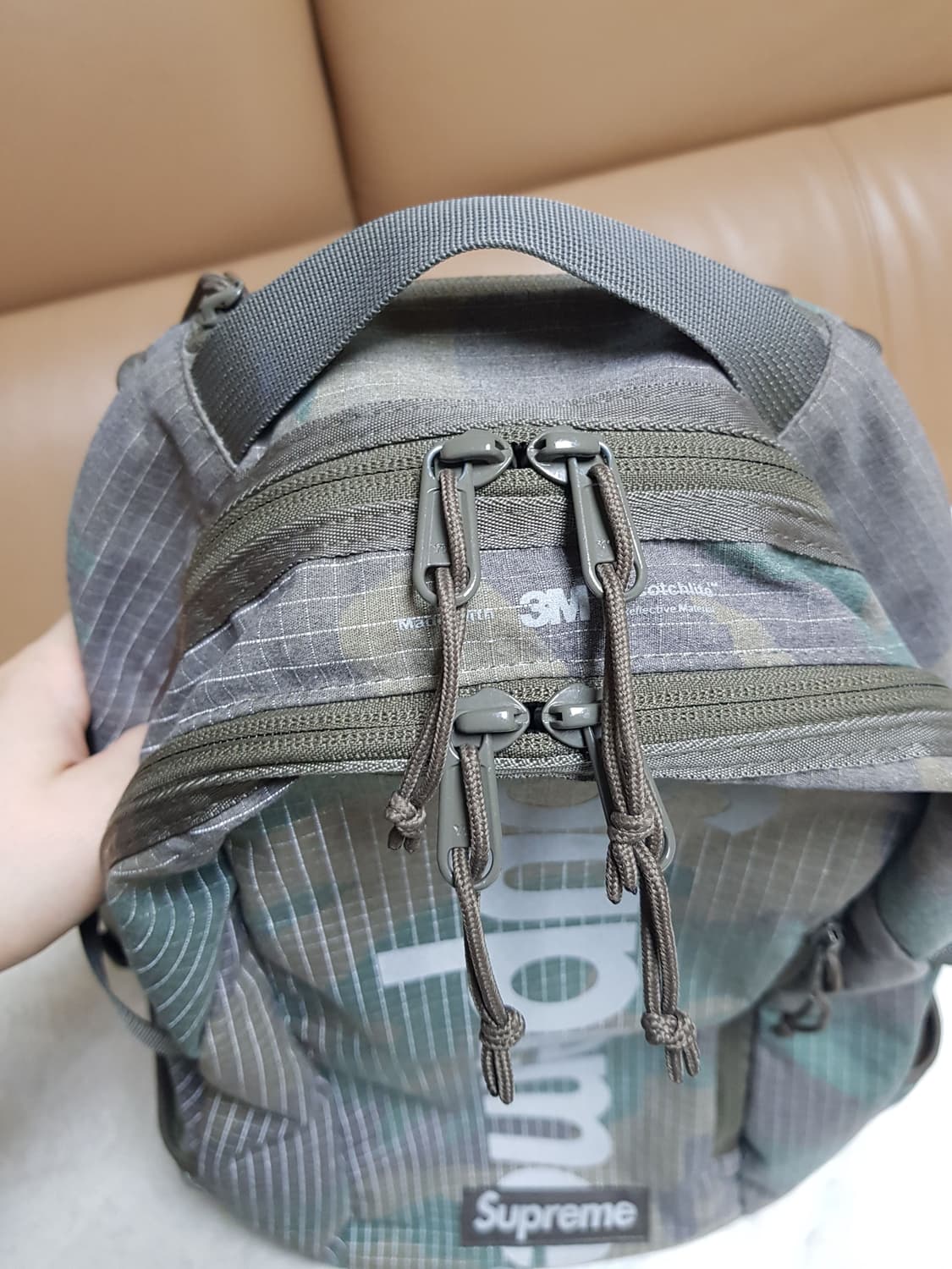 슈프림 백팩 우드랜드 카모 24SS 상품이미지7