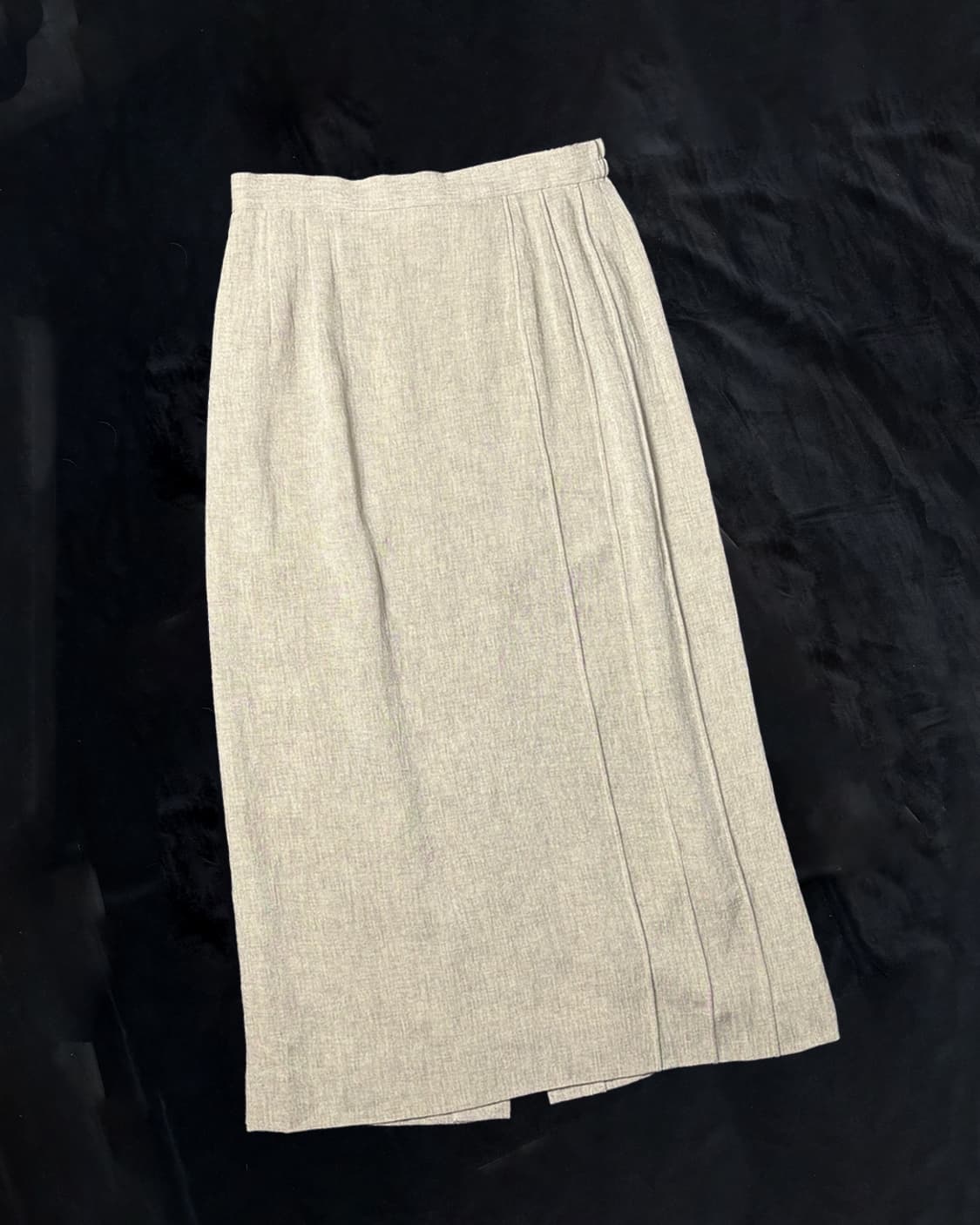 일본빈티지 3라인 롱스커트 상품이미지1