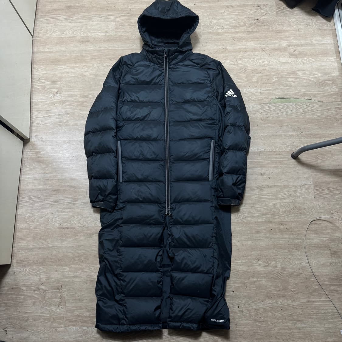 아디다스 덕다운 후드 롱패딩 상품이미지1