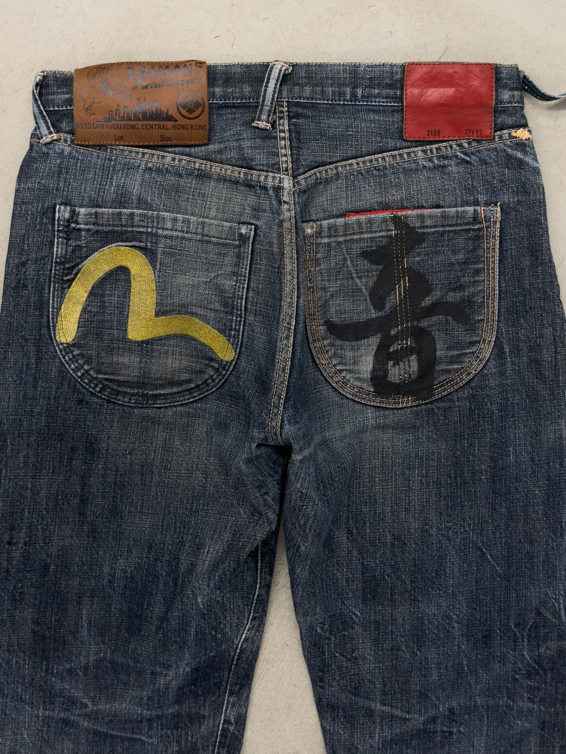 에비수 YAMANE 데님 팬츠 상품이미지1