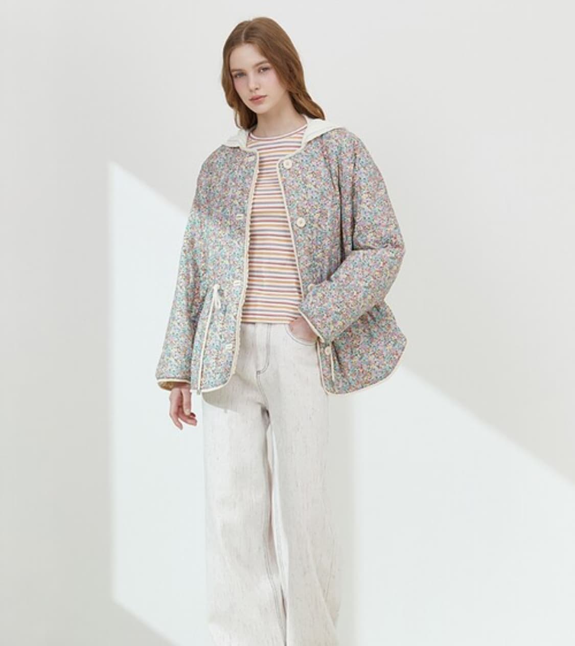 thursday island flower quilting jumper 상품이미지6