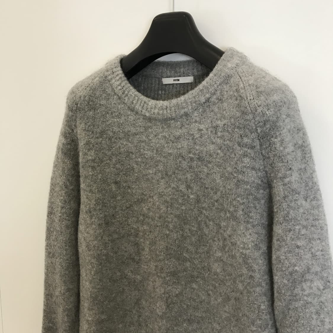 시스템옴므 알파카 그레이 울니트 [105] 상품이미지2