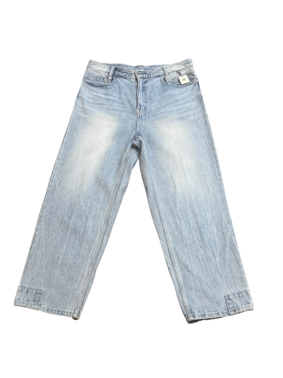 우영미 스트레이트 데님 팬츠 라이트 블루 23SS 상품이미지1