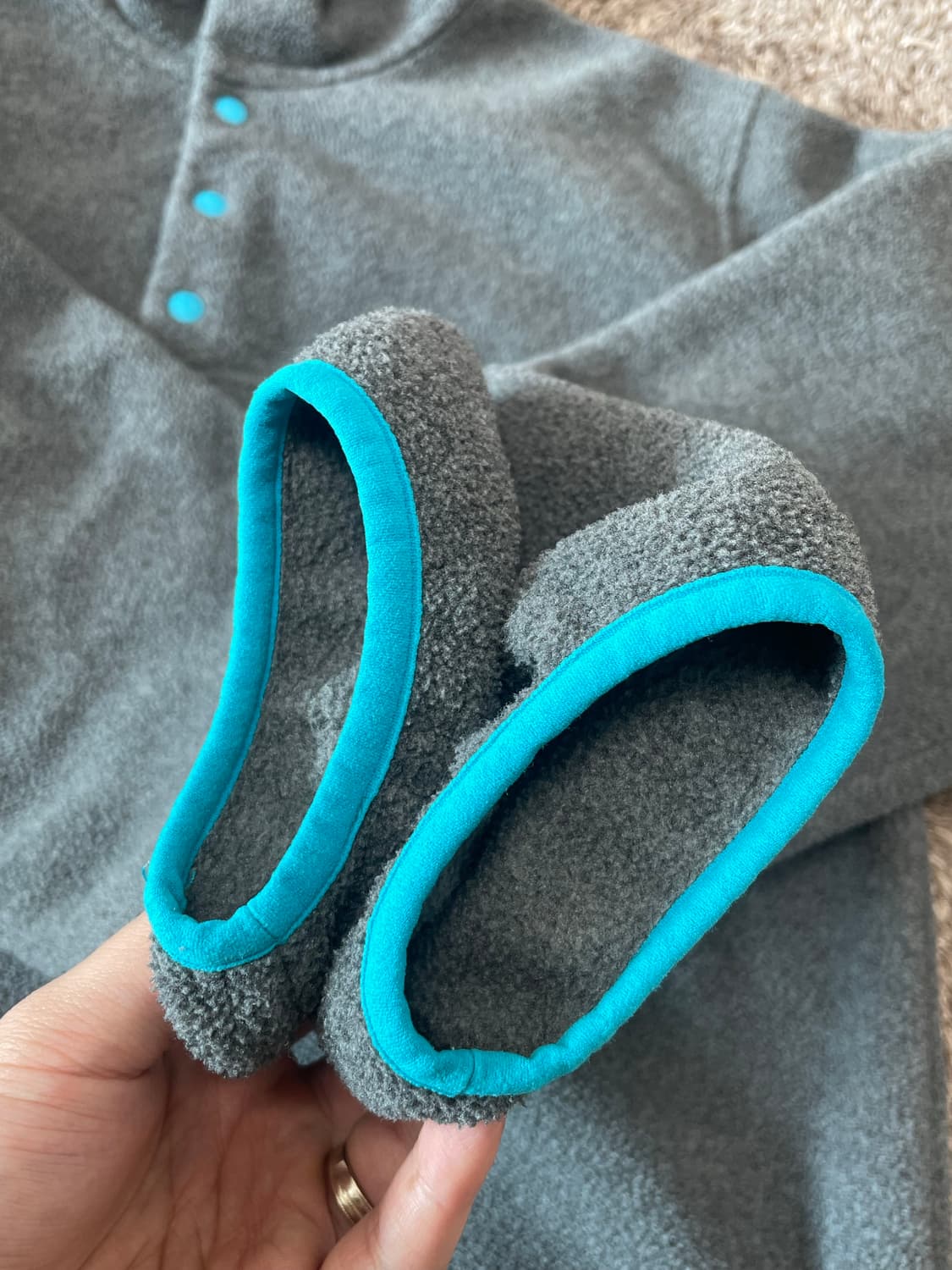 Patagonia synchilla 빈티지 신칠라 그레이 상품이미지4