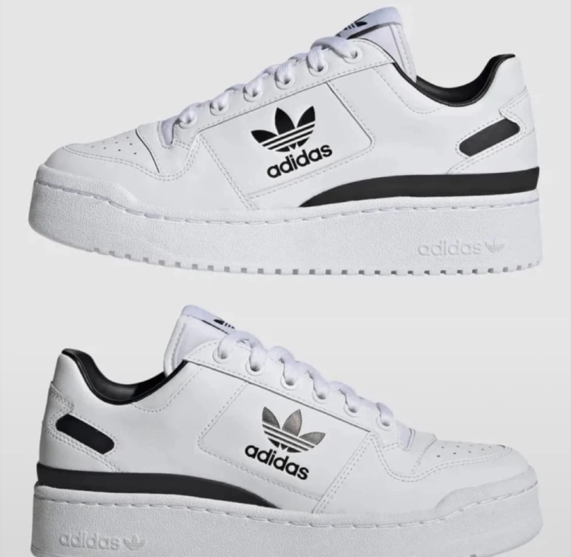 (235)아디다스 포럼 볼드 흰색 스니커즈 상품이미지3