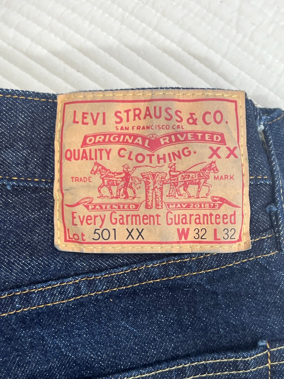 리바이스 lvc55501 리지드 32/32 상품이미지3