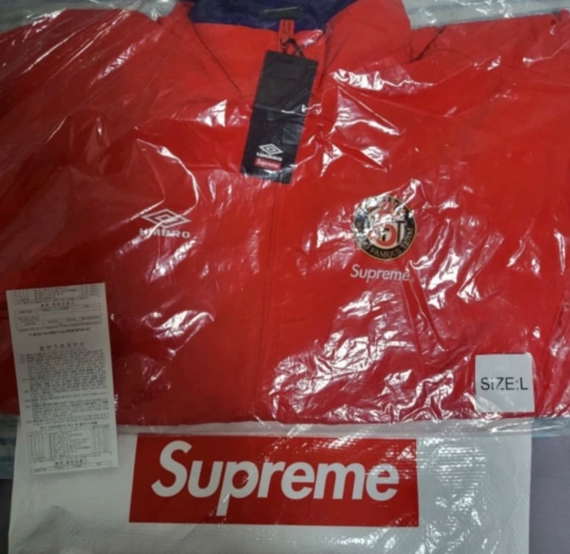 [L]슈프림 엄브로 코튼 립스탑 트랙자켓 상품이미지4