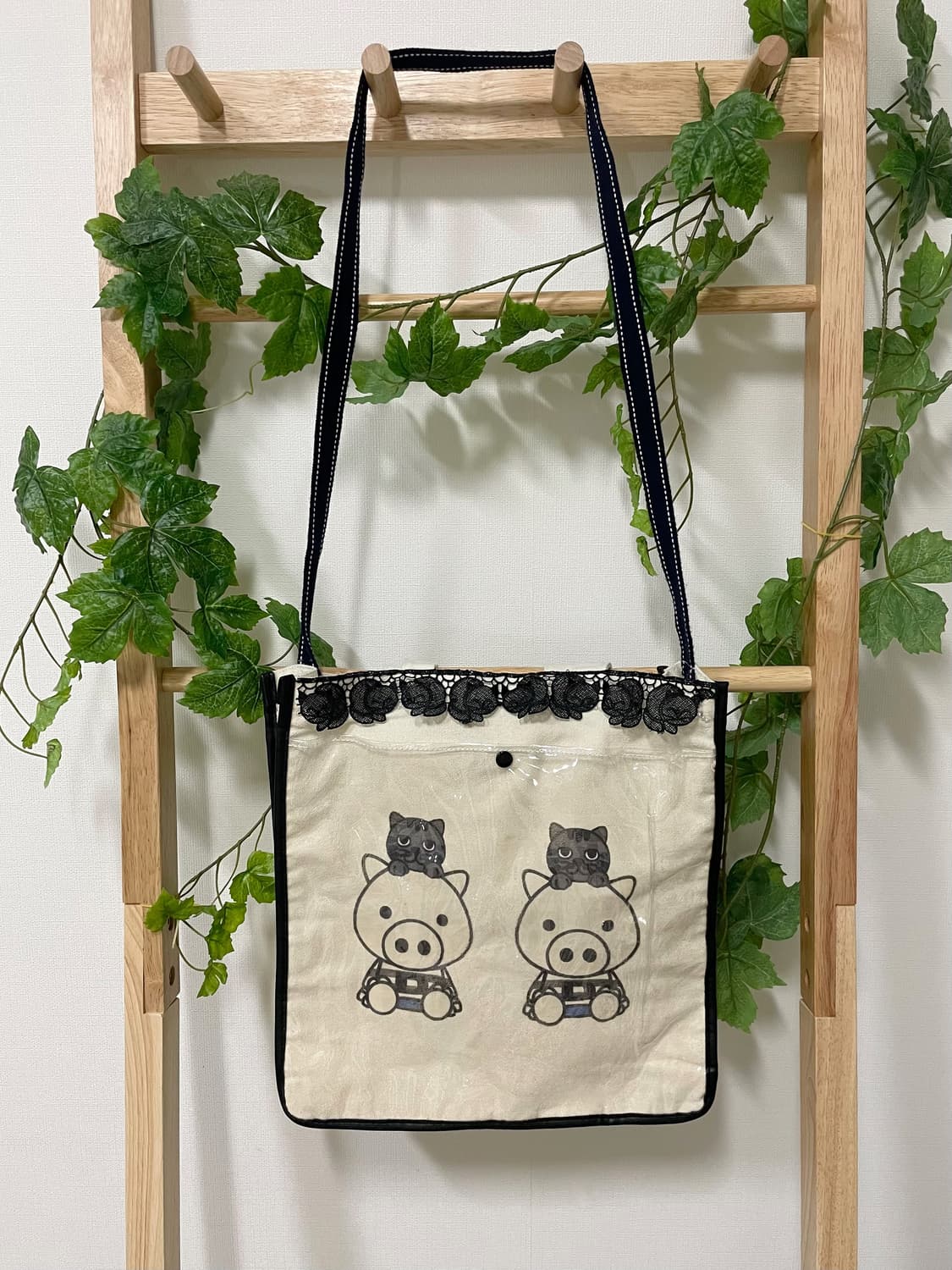Drug Stores Pig Canvas Bag 상품이미지1