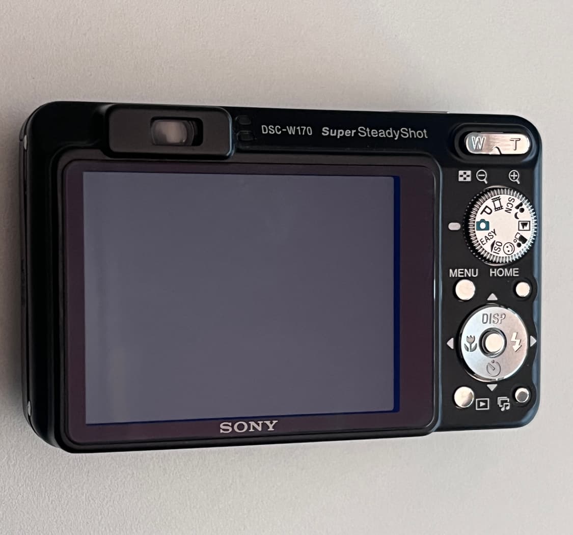 소니 dsc-w170 빈티지 디지털카메라 상품이미지3