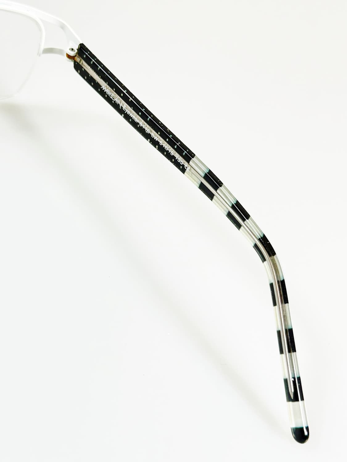 독일제 MARC CAIN 반무테 스퀘어 빈티지 안경 상품이미지7