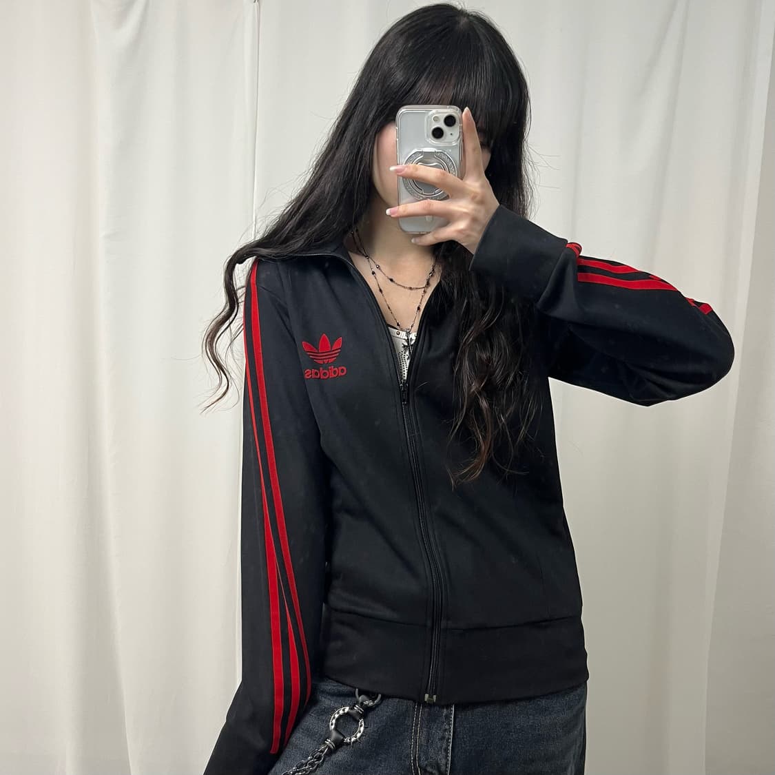 Adidas black red Europa jersey 상품이미지2