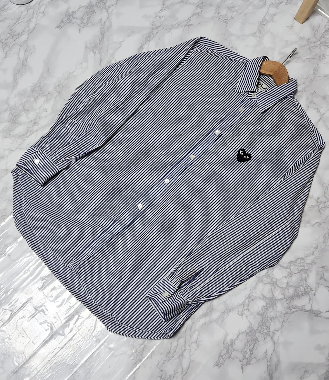 꼼데가르송 스프라이트 셔츠 M 상품이미지2