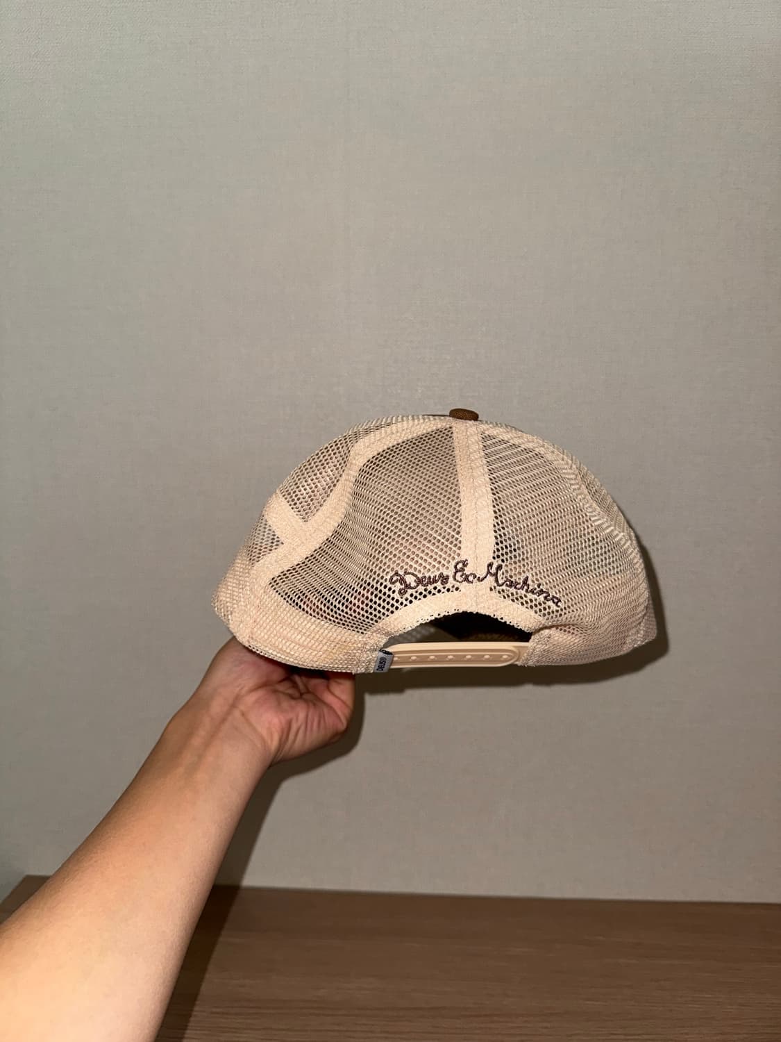 데우스 엑스 마키나 트러커 모자 브라운 상품이미지3