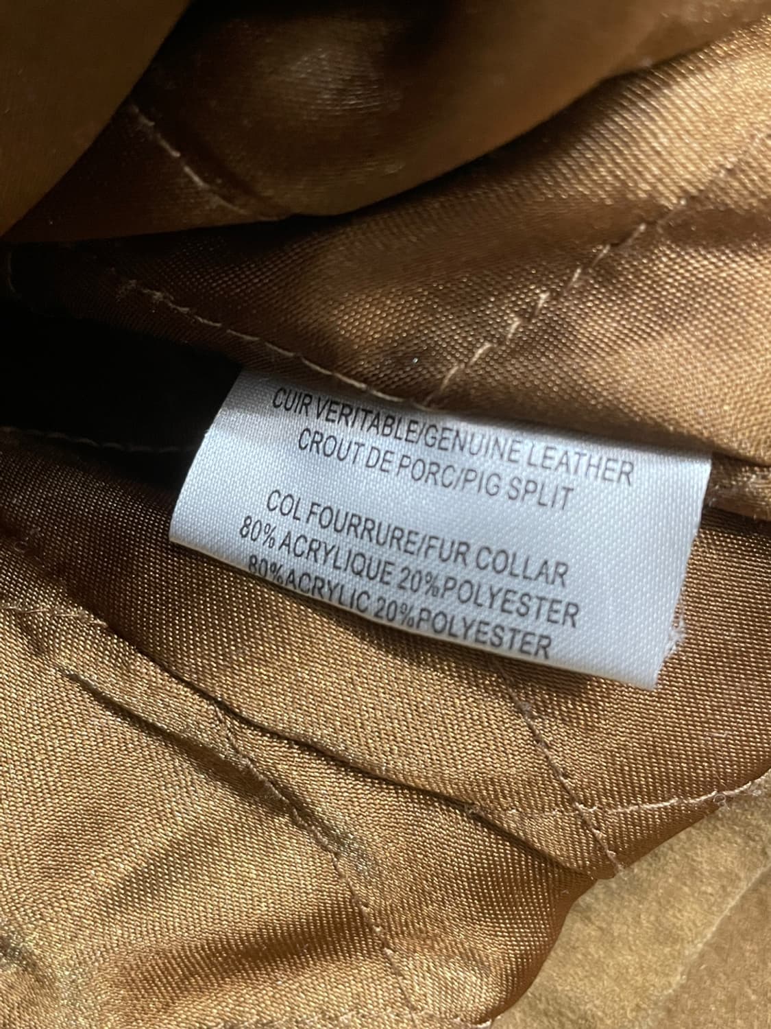 빈티지 돈피 퍼 스웨이드 자켓 상품이미지8