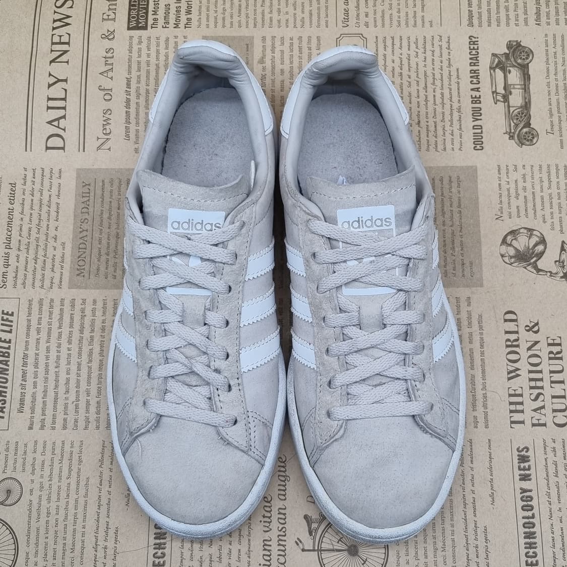 아디다스 캠퍼스 스웨이드 운동화 220 상품이미지2