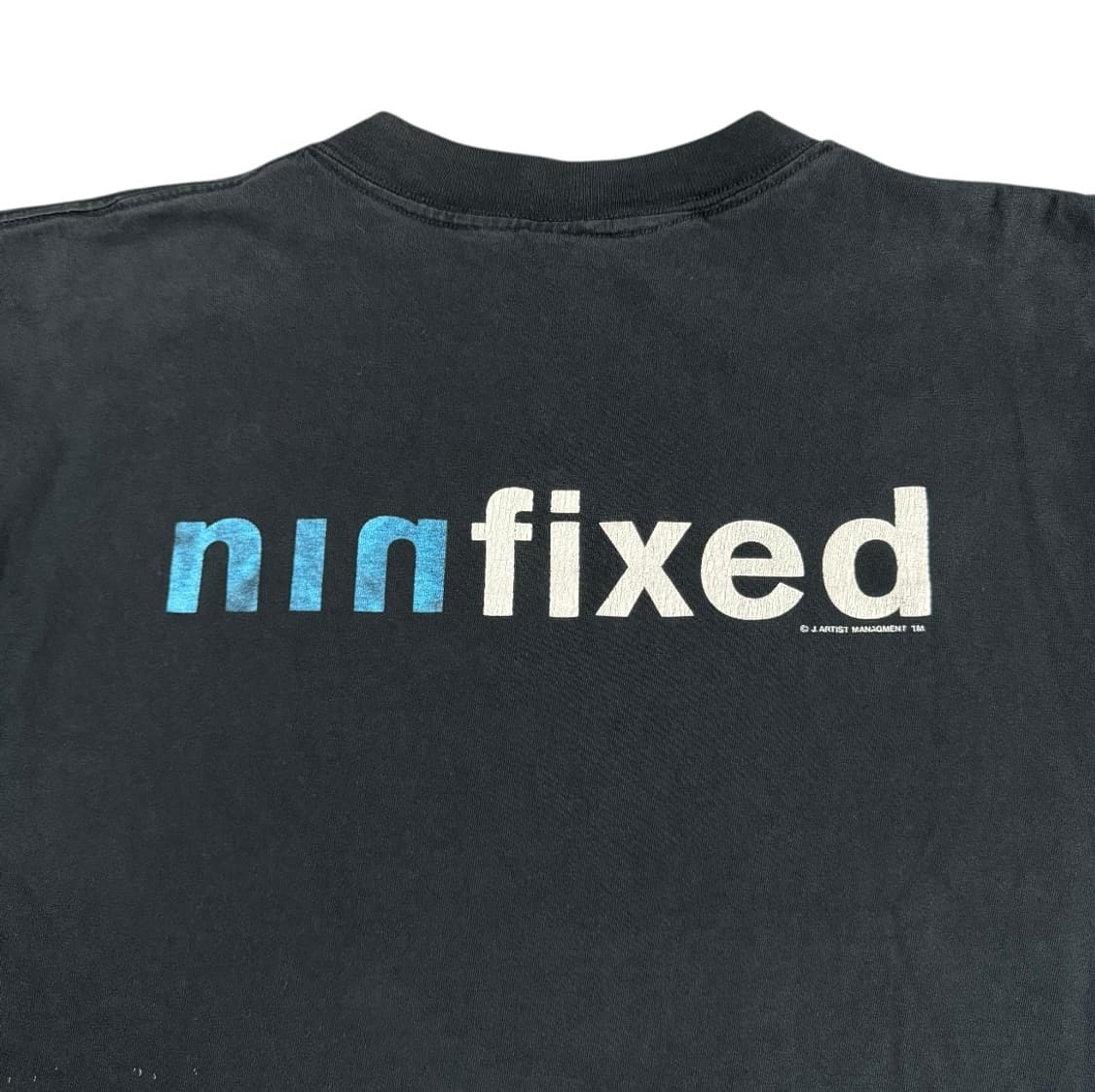90s 나인인치네일스 Nine Inch Nails Fixed 밴드 티셔츠 상품이미지4