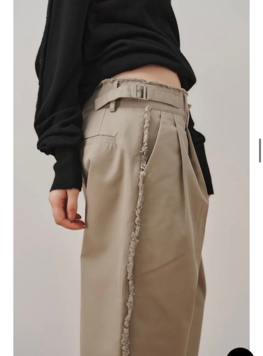 플리즈프로젝트 바지 베이지 2사이즈 상품이미지2