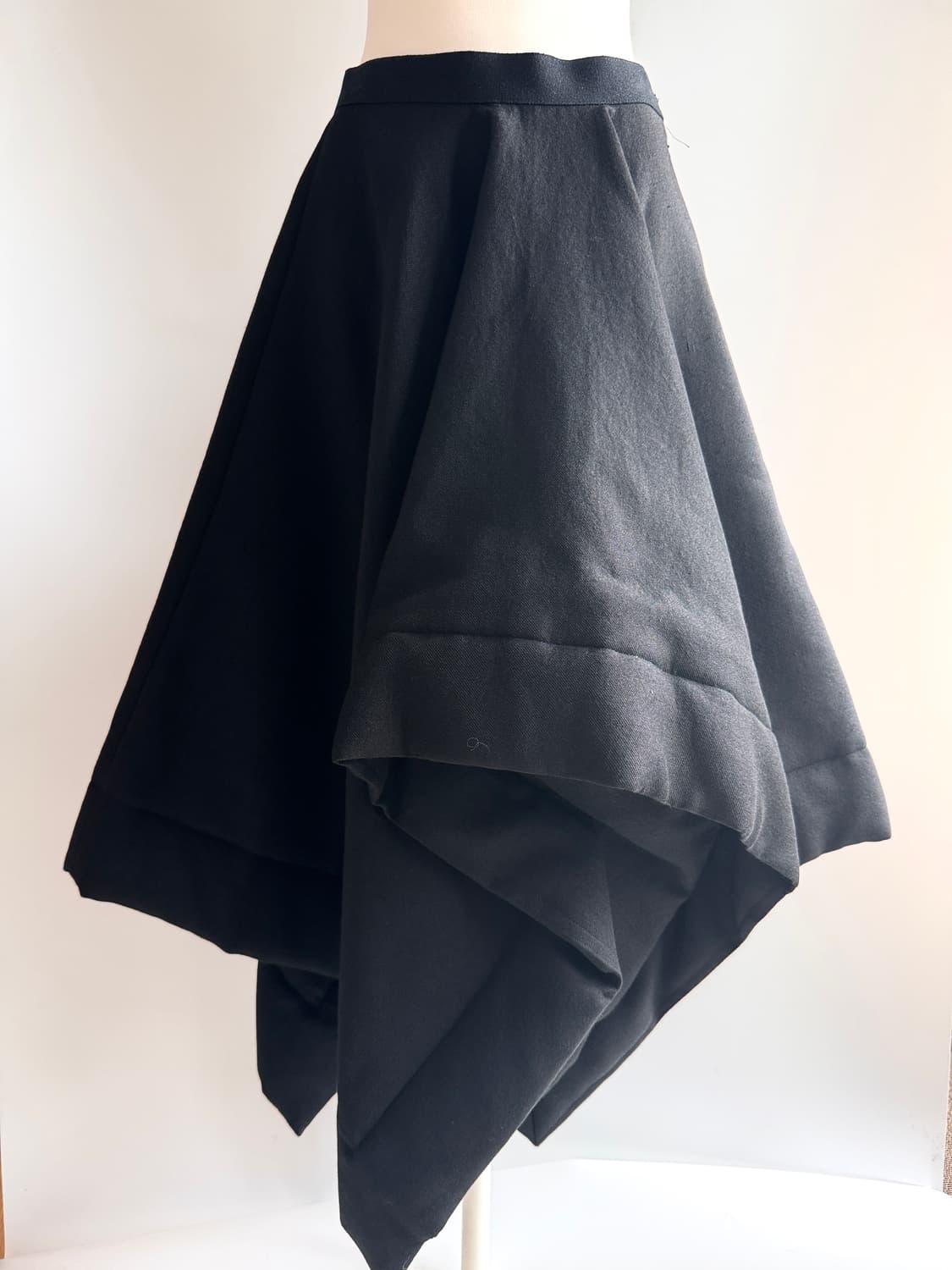 Tricot Comme des garcons 비정형 모직 롱스커트 s  상품이미지1