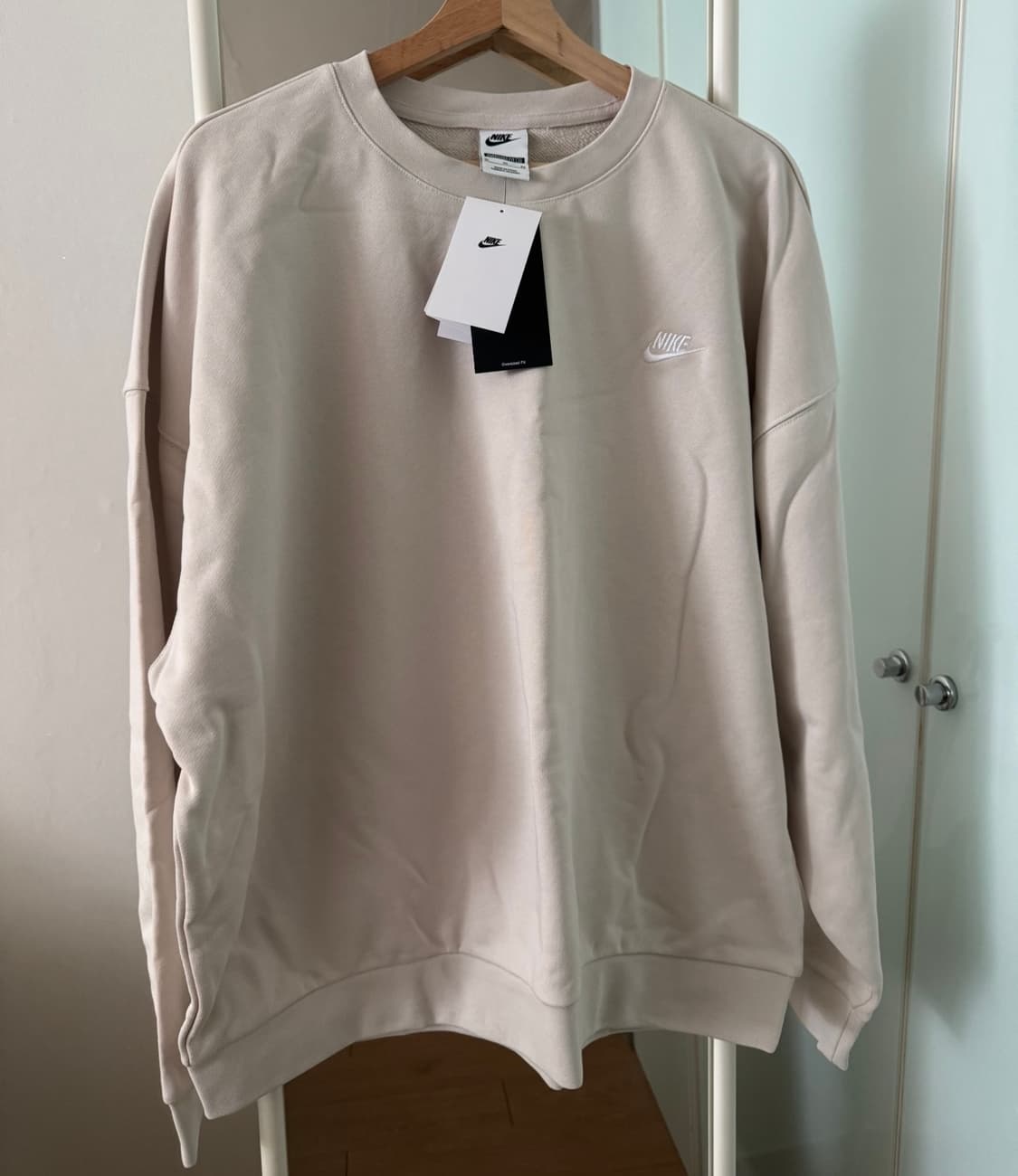 나이키 클럽 플리스 오버사이즈 맨투맨 스웻셔츠 XL 새상품 상품이미지1
