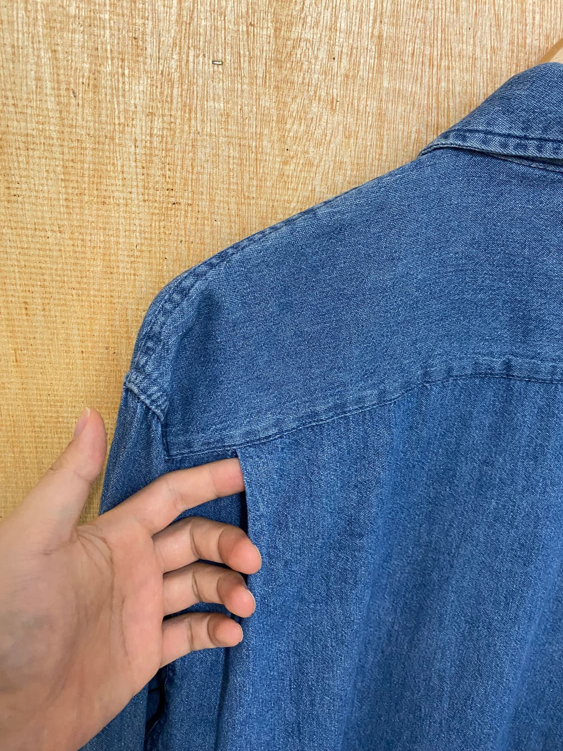 WRANGLER denim work shirts 랭글러 데님 워크 셔츠 상품이미지5