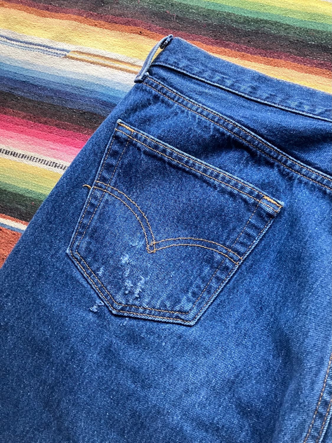 90s USA 빈티지 리바이스 501 데님 팬츠 상품이미지6