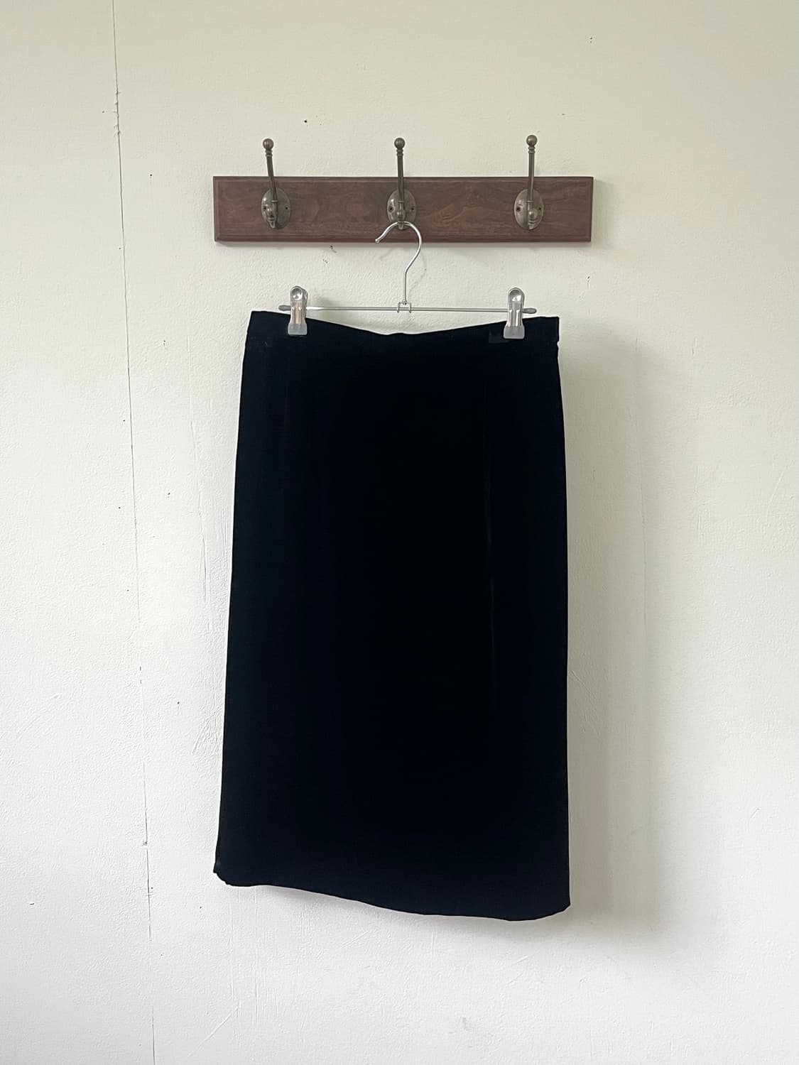 L’AUBE du NONA 벨벳 스커트 상품이미지1