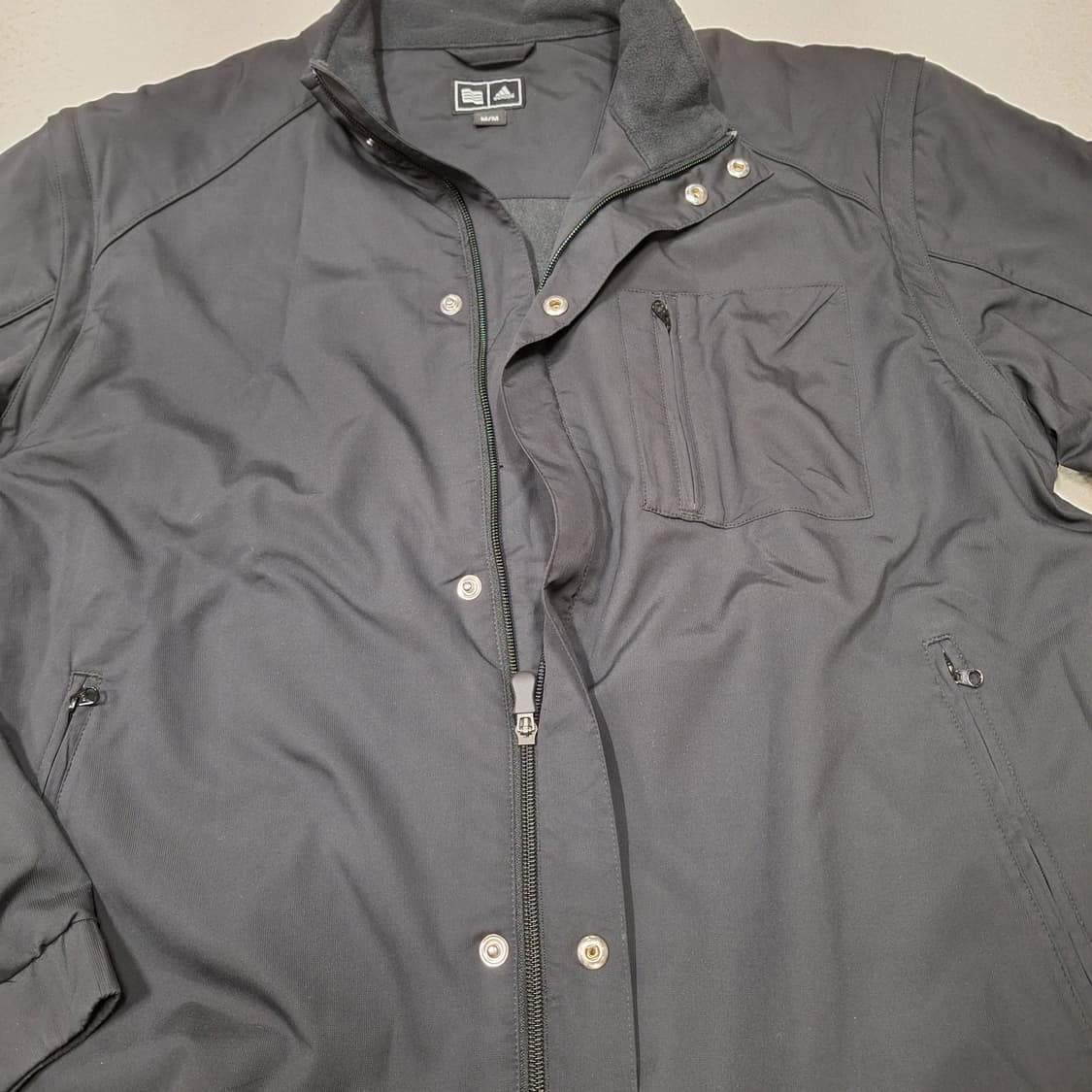 아디다스 기모안감 바람막이M 상품이미지8