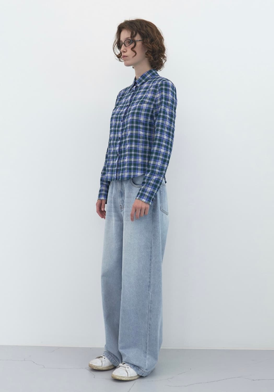 엔조플루스 체크 셔츠 상품이미지2