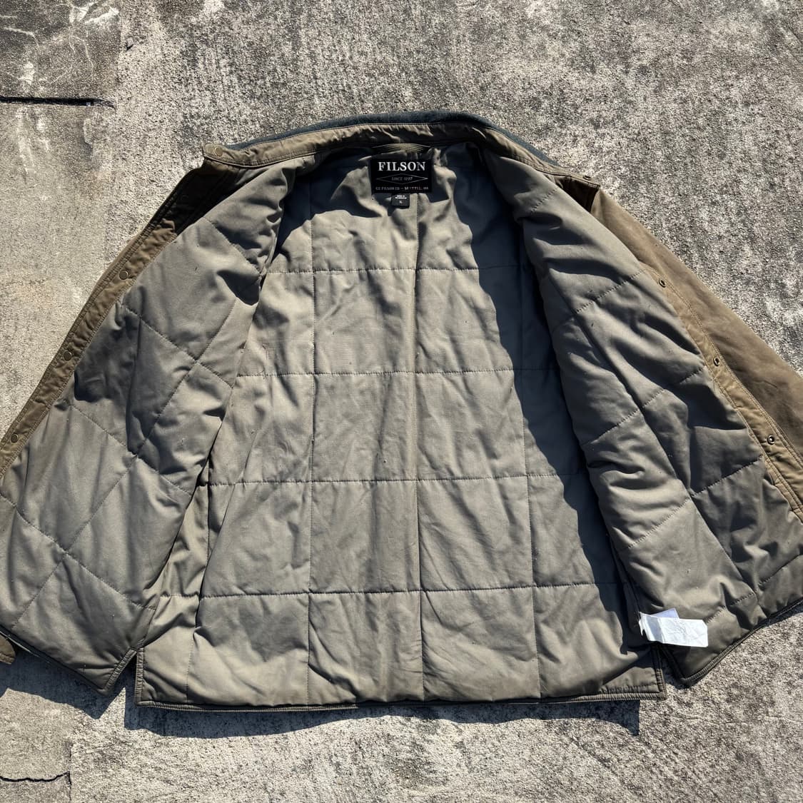 [XL] Filson 필슨 왁싱 패딩 셔츠 자켓 상품이미지3